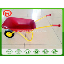 WB0101 matel tray wheel barrow toy for children kid's wheelbarrow